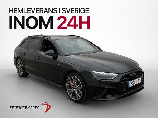 Audi A4 40 TDI Q S-Line Cockpit Kamera Navi D-Värm Drag - 2024