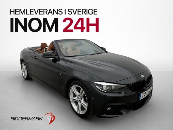 BMW 430 d Convertible 258hk M-Sport HuD H/K Navi Kamera - 2018