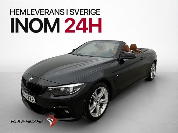 BMW 430 d Convertible 258hk M-Sport HuD H/K Navi Kamera - 2018