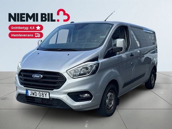 Ford Transit Custom 300 2.0 EcoBlue Kamera/Drag/Dvärm/Carplay/MOMS - 2023