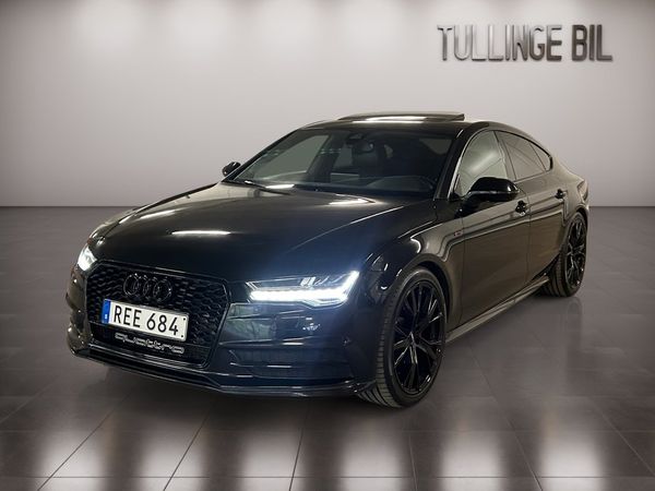 Audi A7 3.0 TDI 272HK S-Line Pano B-Kamera Navi Drag Läder 20” - 2016