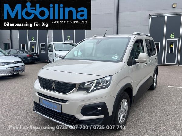Peugeot Rifter Handikappanpassad Rullstolsbil - 2020