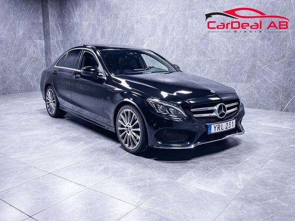 Mercedes C220 d 4MATIC 9G-Tronic AMG Burmester Läder Kamera CarPlay - 2018
