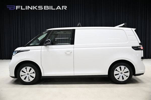 Volkswagen ID. Buzz Cargo 82kWh 204HK Dragkrok|Backkamera|Lågmil|Leasbar - 2023