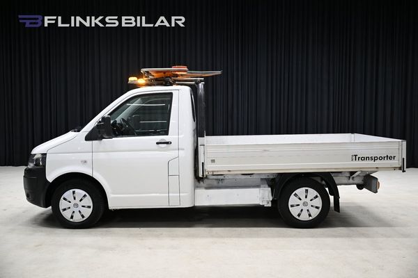 Volkswagen Transporter DSG 140HK Flak|Dragkrok|Flobyflak|3-Sits|NyKamrem|Moms - 2011
