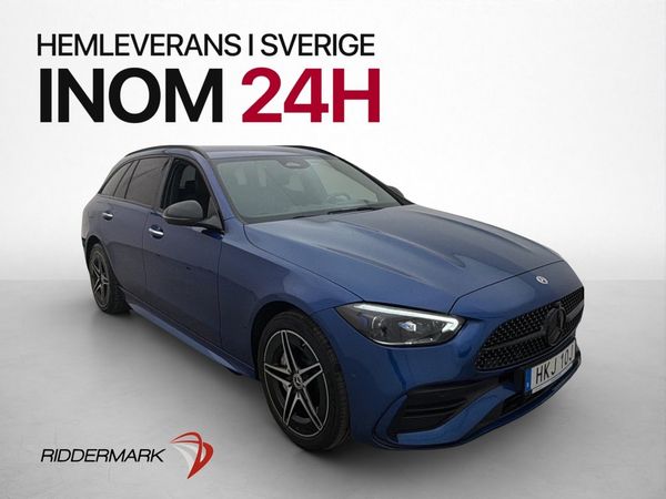 Mercedes C300 e T AMG Night Burm Värm 360° Ambient - 2022