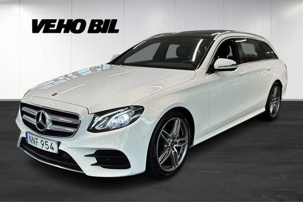 Mercedes E200 d AMG Line Panorama Navi Kamera Panelbelysning - 2019