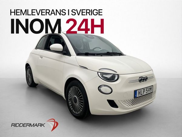 Fiat 500e 42 kWh 118hk Navi Bluetooth Farthållare - 2021