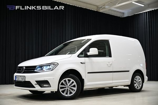 Volkswagen Caddy DSG 102HK Nedlackad|Girafflucka|DrivePremium|Leasbar - 2020