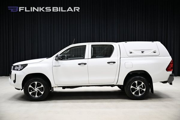 Toyota Hilux 2.4 AWD 150HK Dubbelhytt|Kåpa|Drag|Lågmil|Leasbar - 2024