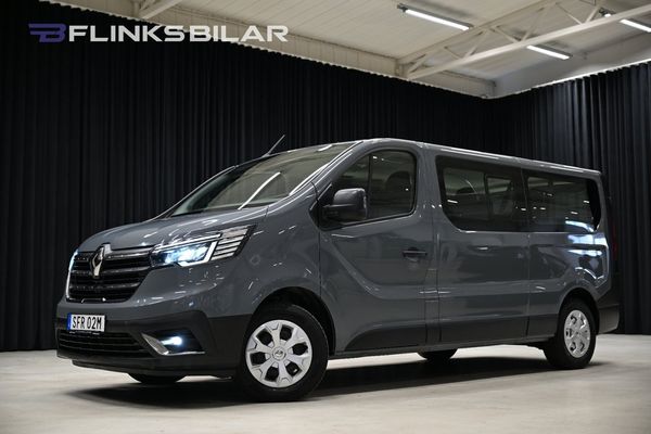 Renault Trafic Passenger dCi 150HK L2 9-Sits|Dragkrok|Lågmil|Leasbar - 2024