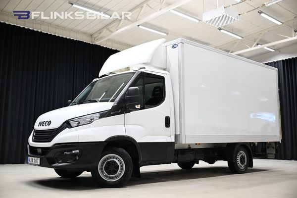 Iveco Daily 136HK Automat|Volymskåp|Bakgavellyft|Sidodörr|Lågmil - 2023