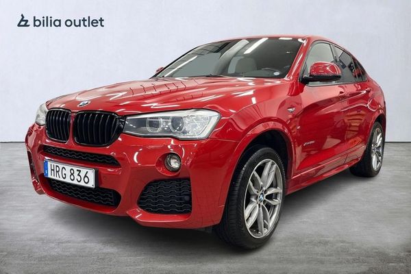 BMW X4 xDrive30d M Sport 258hk Kamera Pano Drag H/K Sensorer - 2015