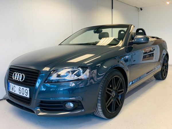 Audi A3 Cabriolet 1.8 TFSI S-Line RS Ratt Euro 5 Nybesiktad - 2010