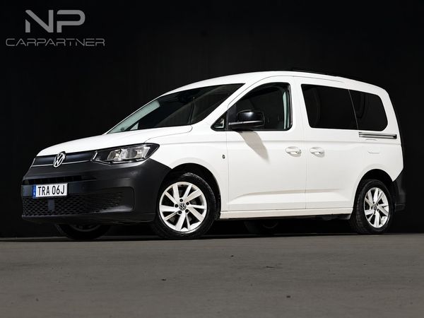 Volkswagen Caddy 2.0 TDI| LIFE 5 -SITIG| MOMS|VÄLSERVAD|VÄRMARE|B-KAMERA - 2022