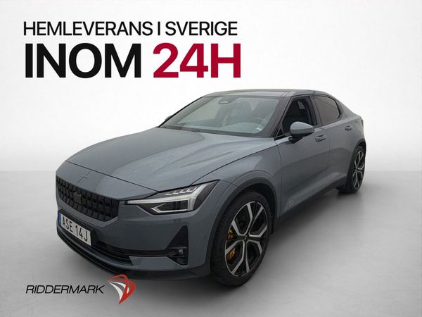 Polestar 2 Long range Dual motor Pilot Plus Pano H/K Drag - 2022