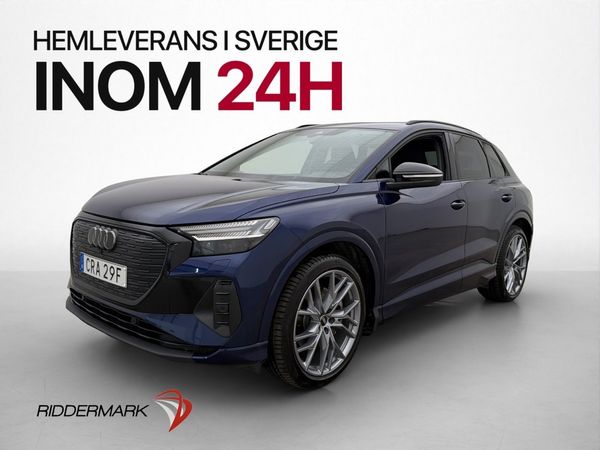 Audi Q4 e-tron 45 Quattro 265hk Sonos Dragkrok Kamera Navi - 2023