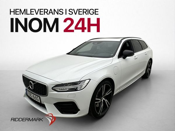 Volvo V90 T8 392hk AWD R-Design Värmare Pano H/K Drag Kamera - 2020