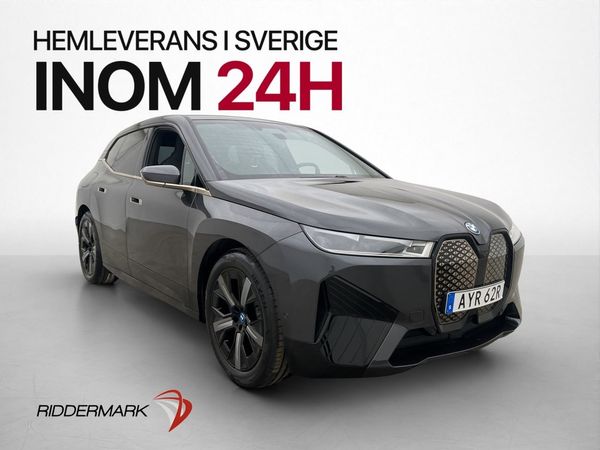 BMW iX xDrive40 Sport Line Pano Drag DA+ PA+ Laser Sky Värme - 2022