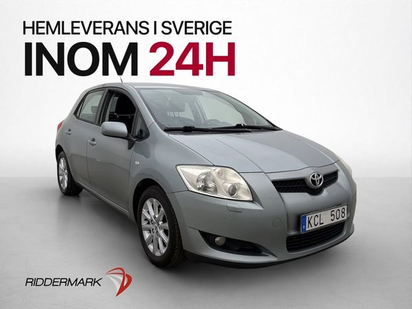 Toyota Auris 1.6 132hk Kupévärmare Sensorer Farthållare - 2009
