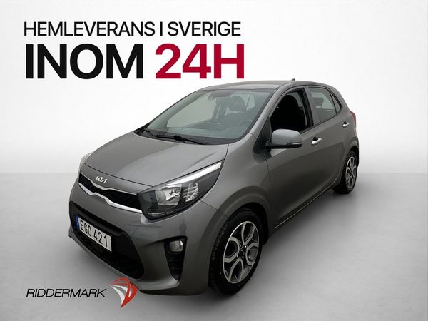 Kia Picanto 1.0 MPI 67hk 1 Brukare Kamera CarPlay MOMS Navi - 2023