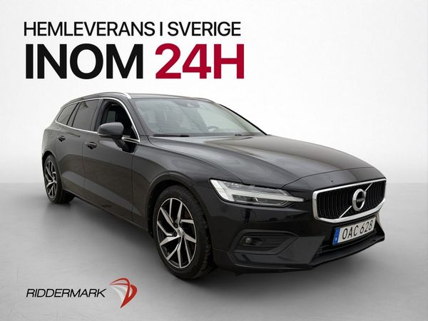 Volvo V60 D3 Momentum Halvskinn Värmare Kamera Navi Drag - 2019