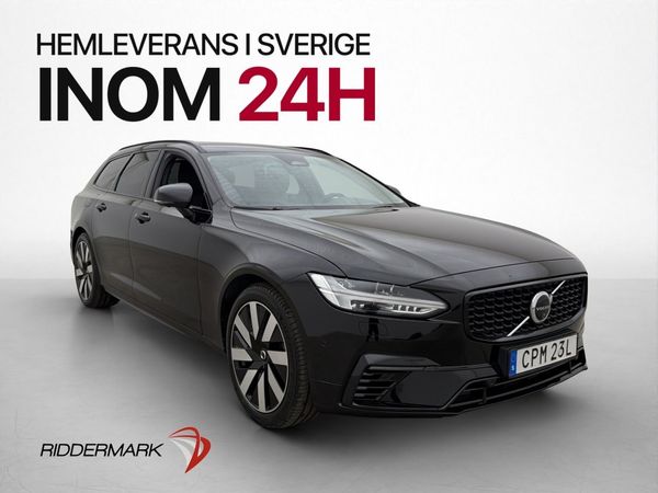 Volvo V90 T8 456hk AWD Plus Dark Värm MOMS Drag 360º Skinn - 2025