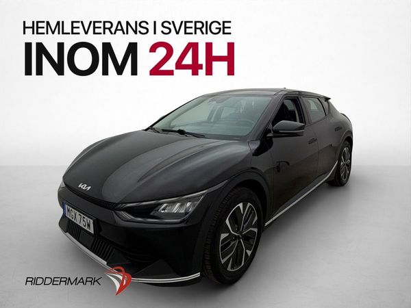 Kia EV6 77.4 kWh 228hk Dragkrok Kamera Navi Elstol MOMS - 2023