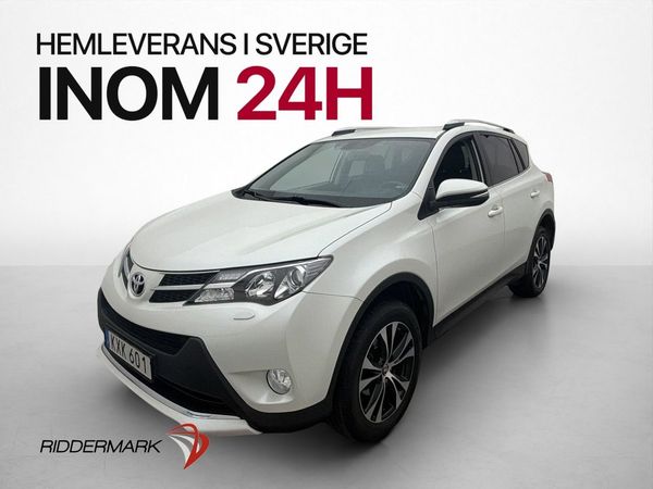Toyota RAV4 Dual VVT-i AWD 151hk Edition Feel Kamera Skinn - 2015
