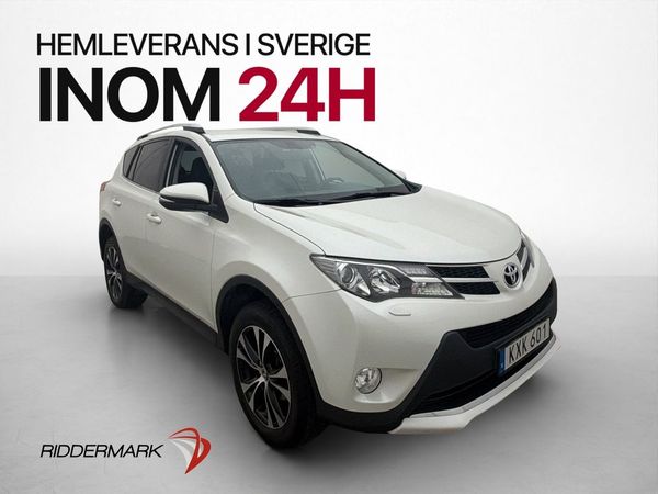 Toyota RAV4 Dual VVT-i AWD 151hk Edition Feel Kamera Skinn - 2015