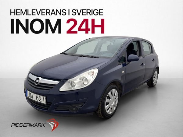 Opel Corsa 1.4 90hk Motorvärmare Svensksåld 0.66 l/mil - 2009