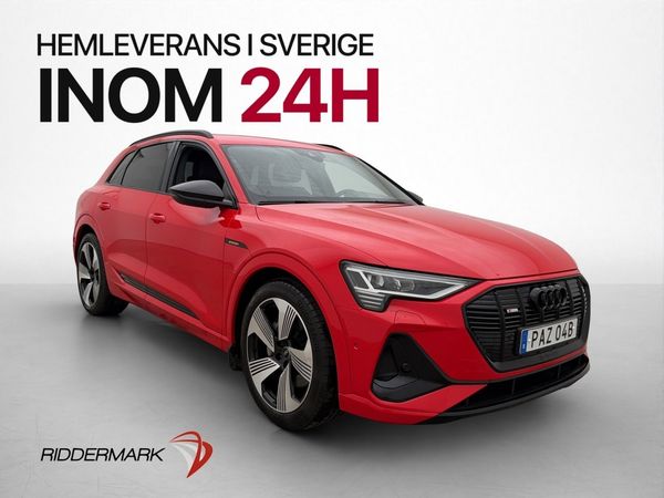 Audi e-tron 55 quattro S line Luftfjädring Drag Kamera 21" - 2021