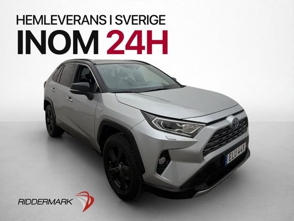 Toyota RAV4 Hybrid AWD-i Style Dragkrok Kamera Navi Skinn - 2020