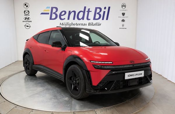 Hyundai IONIQ 3 N Line Long Range | 497 km WLTP | Glastak | Stolsminne - 2027