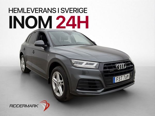 Audi Q5 45 TFSI Quattro 245hk S-line Drag Kamera Halvskinn - 2020