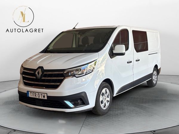 Renault Trafic Dubbelhytt 2.0 Blue dCi Nordic Line 6sits Automat Euro6 - 2023