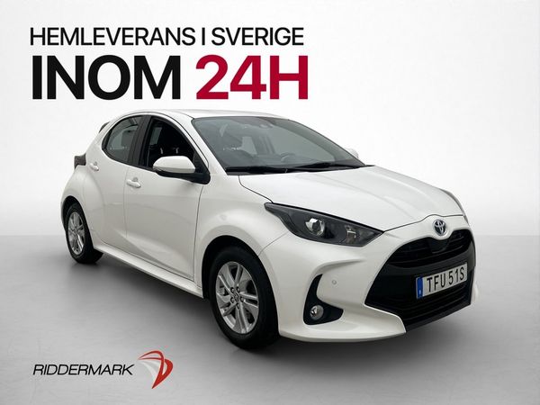 Toyota Yaris Hybrid 116hk Active Kamera Rattvärme MOMS - 2023