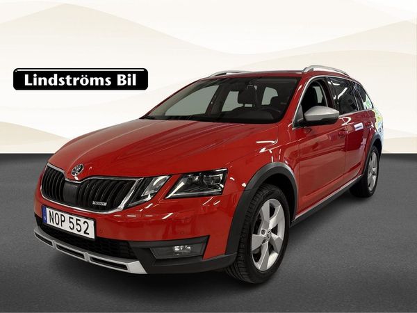 Skoda Octavia Scout Premium 4x4 2.0 TDI 150hk S&V-Hjul Drag - 2018