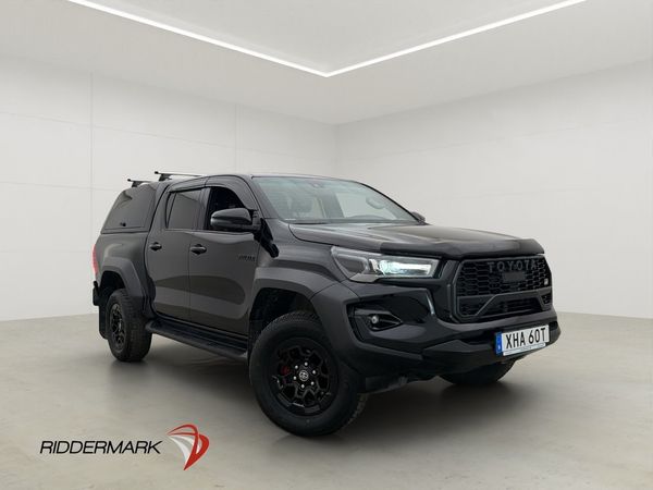 Toyota Hilux GR-Sport 2 2.8 AWD Drag Diff JBL 360° Kåpa Moms - 2026