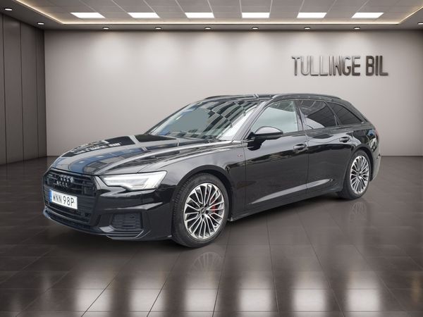 Audi A6 Avant 55 TFSIe Q S Line Cockpit Matrix Kamera Värm Drag - 2021