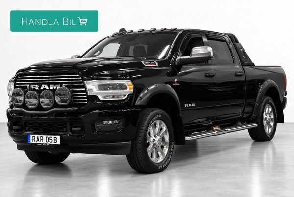 RAM 2500 Dubbelhytt 6.7 Cummins 4x4 H/K D-värm Skinn Moms Drag - 2022