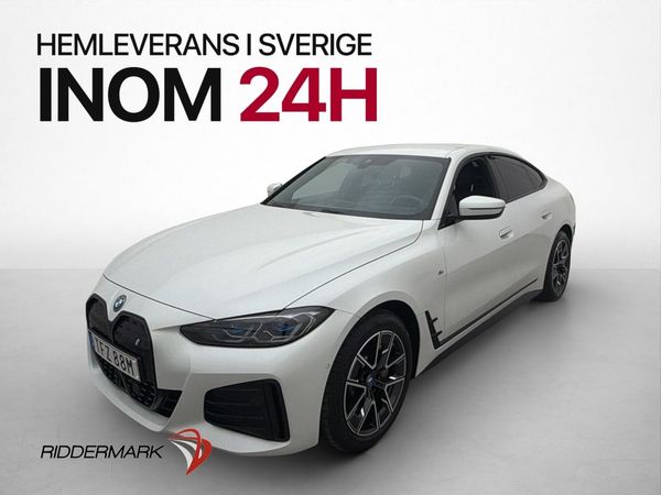 BMW i4 eDrive40 Gran Coupé 340hk M Sport Laser Drag MOMS - 2023