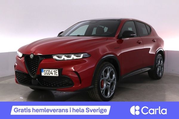 Alfa Romeo Tonale PHEV Veloce Lusso Pano HK Läder Drag - 2022