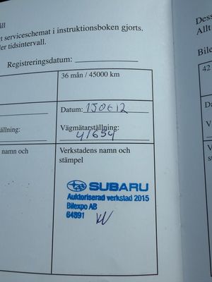 Subaru XV bild 23