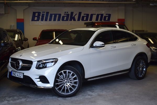 Mercedes GLC220 d Coupé 4MATIC AMG Line DRAG/VÄRM/ADAPFART/LUFTFJÄD - 2017