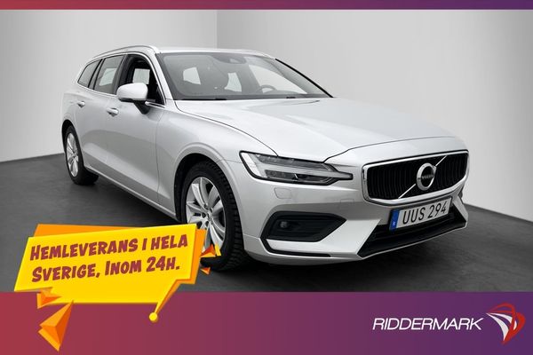 Volvo V60 D4 AWD Momentum Värmare Rattvärme 0,49l/mil ISOFIX - 2019