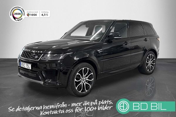 Land Rover Range Rover Sport P400e HSE Pano Meridan Värmare Skinn - 2019
