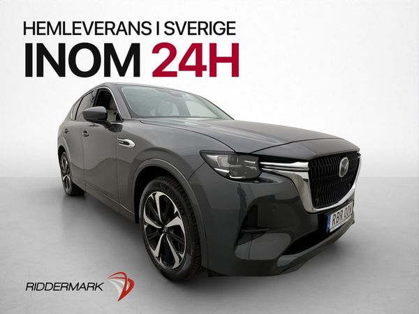 Mazda CX-60 PHEV 327hk Takumi Plus Pano Läder 360° HUD Drag - 2023