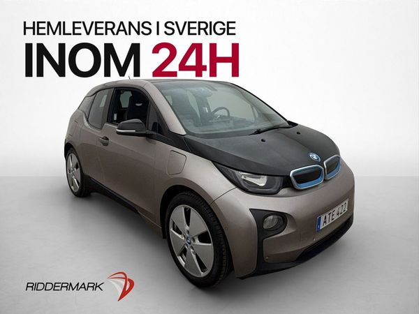 BMW i3 60 Ah REX Advanced Kamera Navi Pano Läder Sensorer - 2015
