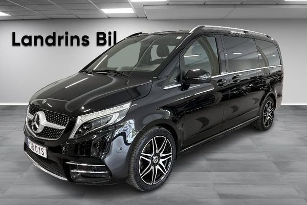 Mercedes V300 d AMG 7-Sits Värmare Burmester Drag - 2022